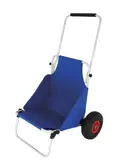Opvouwbare Lichtgewicht Beach Trailer Blauw