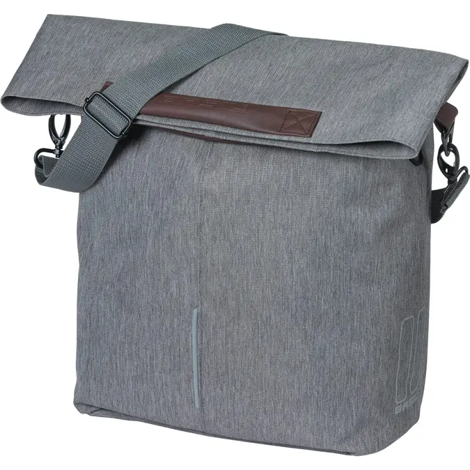 Basil shoppertas City grey melee 14-16L