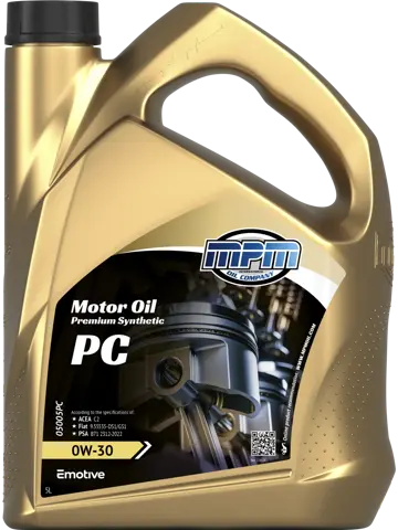 Motorolie 0w30 pc premium synthetic | 5 liter
