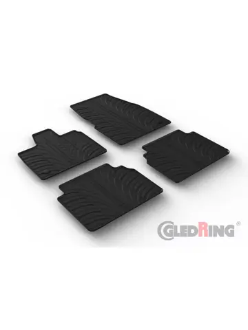 BMW i3 (I01) 2013 - Rubbermatten - Gledring