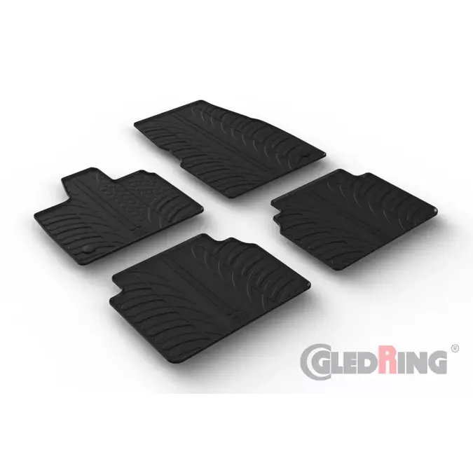 BMW i3 (I01) 2013 - Rubbermatten - Gledring