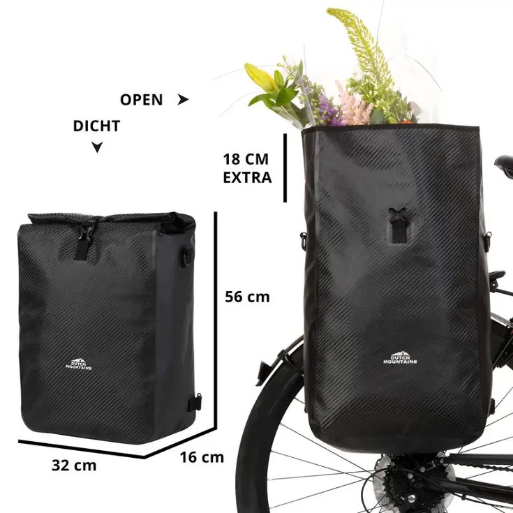 Waterdichte Fietstas Backpack 28ltr
