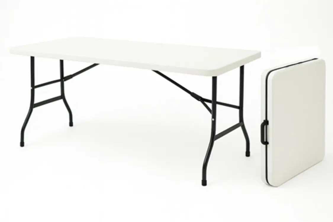 Campingtafel inklapbaar 180x70 cm - White