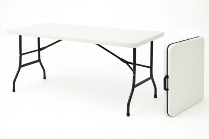 Campingtafel inklapbaar 180x70 cm - White