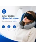 Slaapmasker Bluetooth 3D - Traagschuim Luxe
