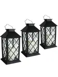 RexTech solarlamp Candle - Set van 3
