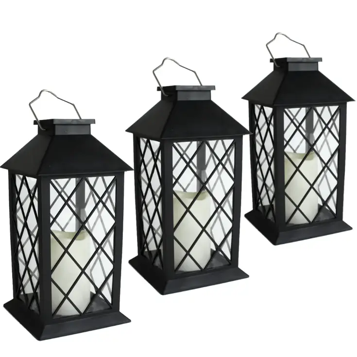 RexTech solarlamp Candle - Set van 3