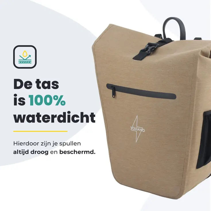 Voltano Luxe E‑bike Fietstas 28 L