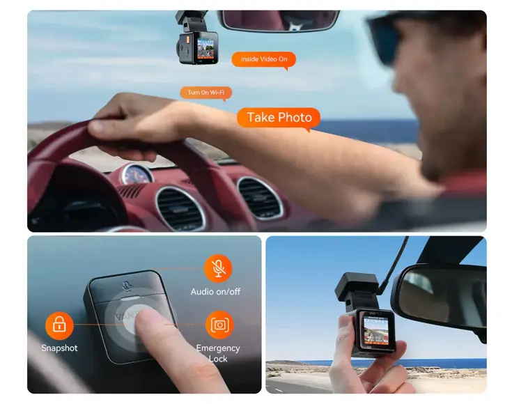 E1 Pro Cloud 4K Wifi GPS dashcam