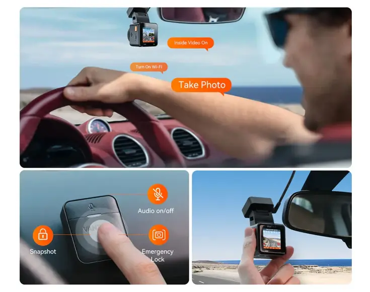 E1 Pro Cloud 4K Wifi GPS dashcam