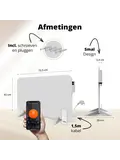 Slimme Infrarood Verwarming 450W - Wit