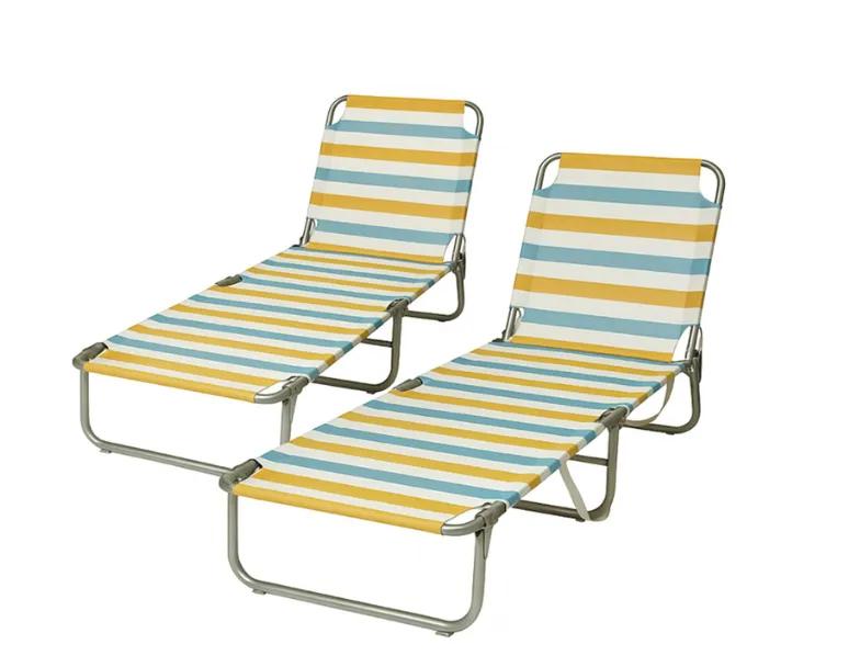 Hem Ligbed 2x  Aluminium  Opvouwbaar  Meerkleurig