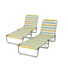 Ligbed - aluminium - opvouwbaar - Hem