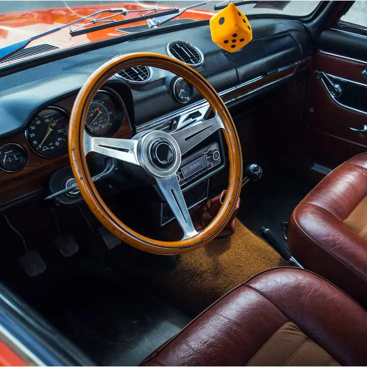1-DIN Retro Autoradio Zwart Bluetooth USB-C