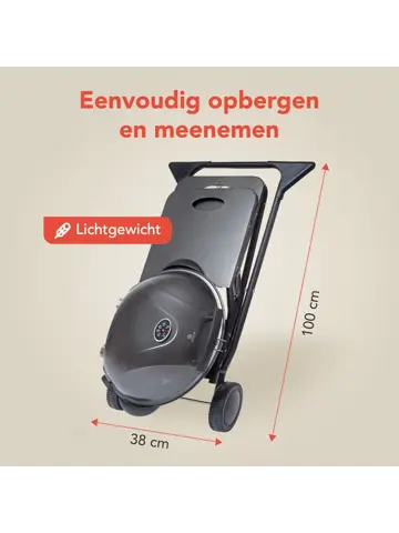 Elektrische BBQ – 2400W – Zwart