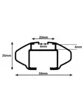 Dakdragers Trax - Opel Agila (2000-2008)