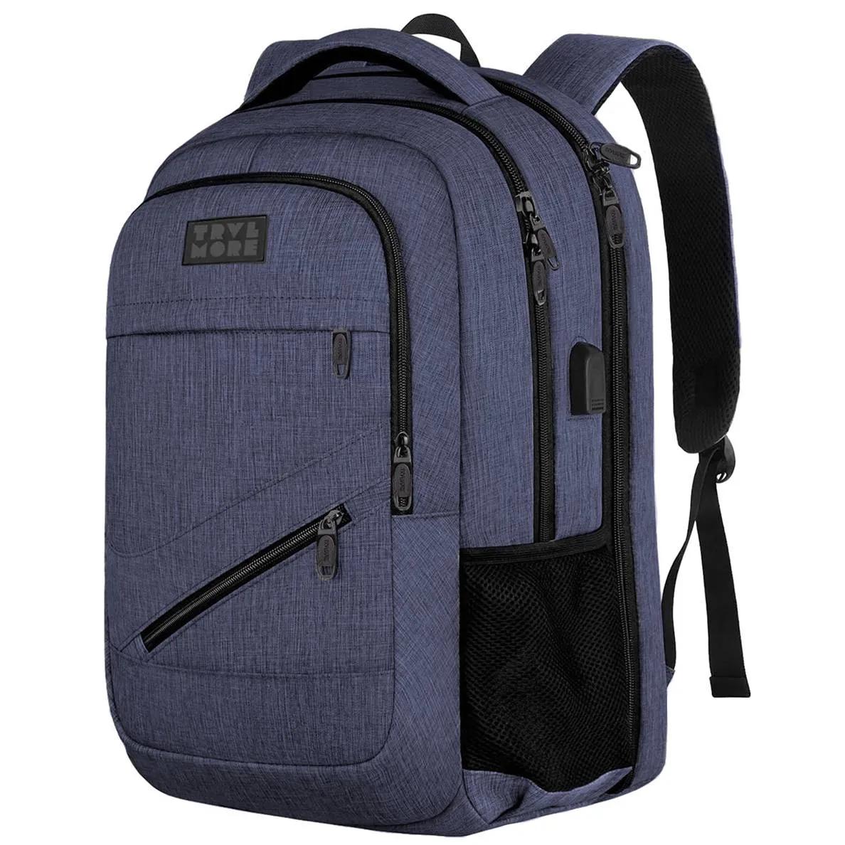 Trvlmore  Rugtas  28L  15,6 Inch  Blauw
