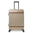 Zuna - Middelmaat koffer - Leren handvatten - 65cm