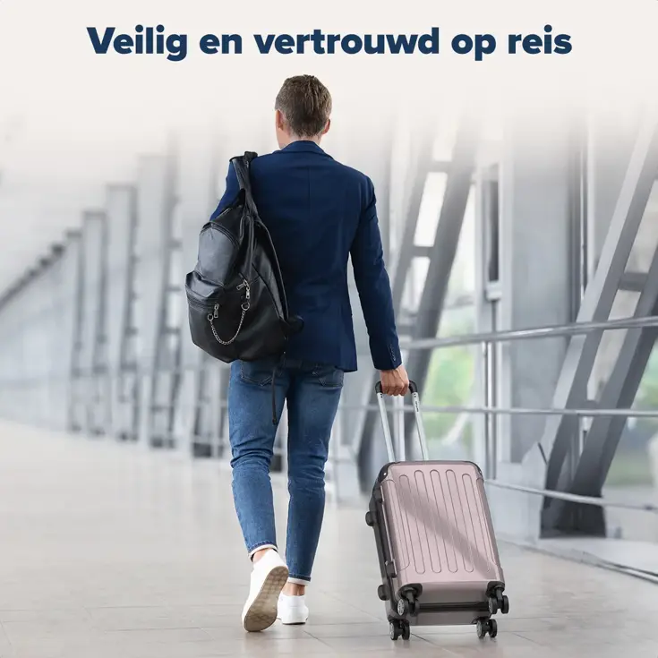 TRVLMORE Handbagage Koffer - 45L