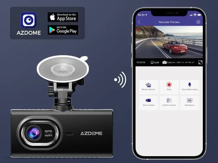 M560 3CH 4K Wifi GPS 128gb dashcam