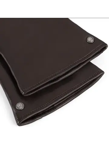 Boston - Heren handschoenen - Leer/Wol - Touchfunc