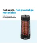 Terrasverwarmer tafelmodel infrarood 1200W