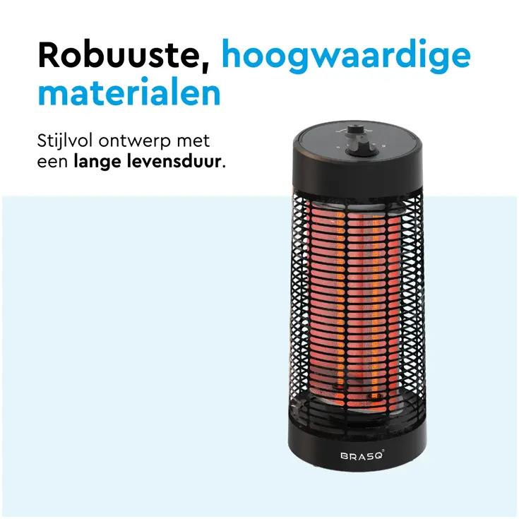 Terrasverwarmer tafelmodel infrarood 1200W