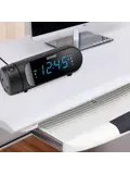 Wekker FM klokradio Projectie USB-A Output