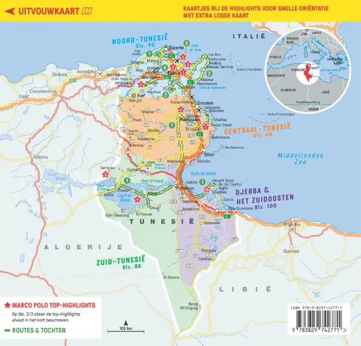 Marco Polo reisgids Tunesië