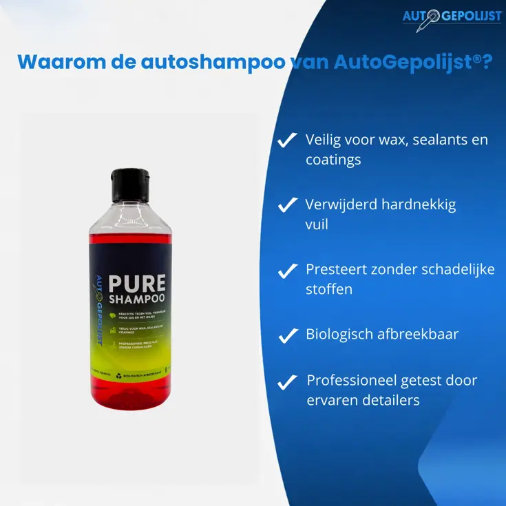 Pure Shampoo - Autoshampoo - 500 ml
