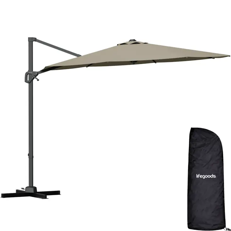 Zweefparasol – Ø300 cm – Draaibaar