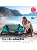 Baby luxe campingbedje - Zelfopblaasbare matras