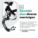 Voltano ART4 Kettingslot Motor Met U Lock