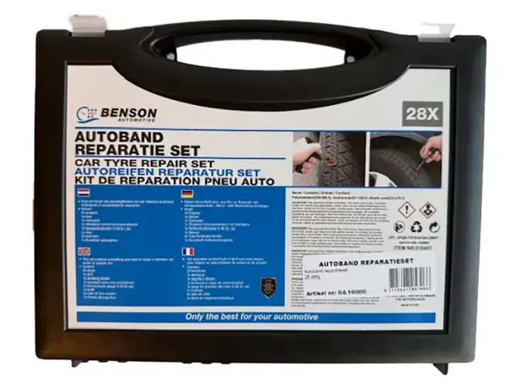 Bandenreparatieset 28-delig voor Autobanden