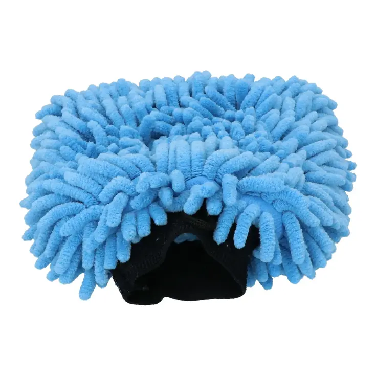 Chenille microvezel washandschoen voor auto