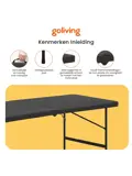 Inklapbare Tafel - Weerbestendig - 122x60x74cm