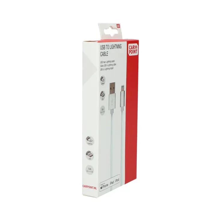 USB Lightning kabel 1m voor Apple apparaten