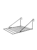 BRASQ Droogrek Hangend - 5 meter - 53x71x27 cm