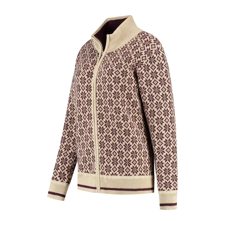 Lou Dames - Outdoorvest - Noors patroon