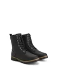 Torpsund Dames - Veterboots met rits - Wol gevoerd