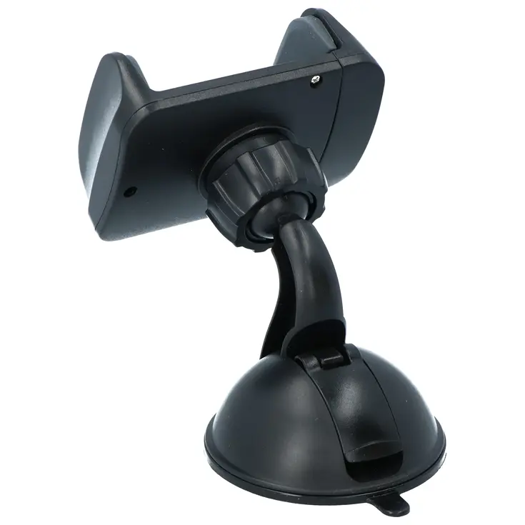 Compacte smartphone houder met klembeugel