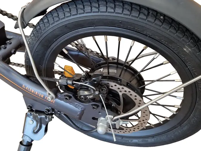 Voyager vouwfiets ebike 16 inch