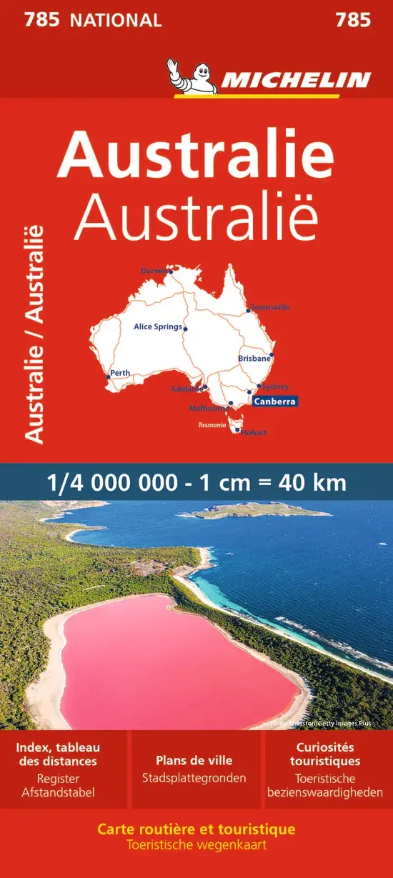 Michelin National Wegenkaart 785 Australië