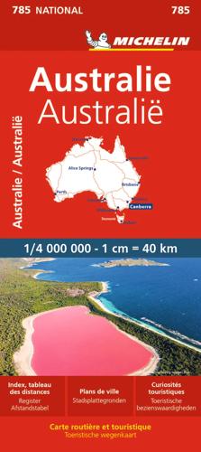 Wegenkaart National 785 Australië
