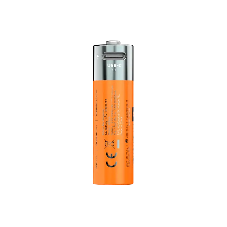 NextGen AA-batterijen oplaadbaar