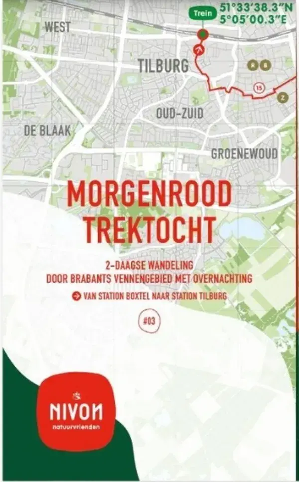 Nivon Trektochtkaart 03 Morgenrood