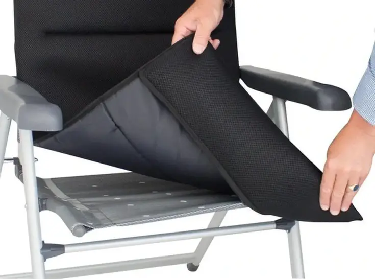 Eurotrail Stoelhoes Gepolsterd 3D-Mesh