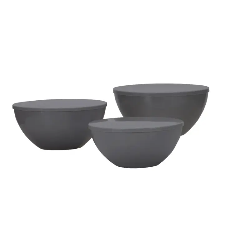 Palma Schalen Set Dark Grey