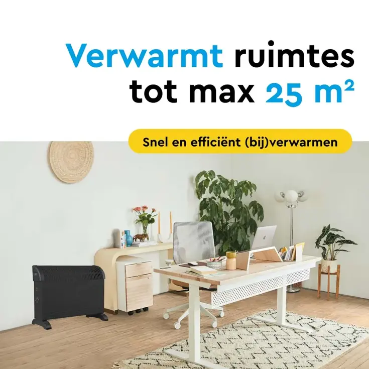 Elektrische Convectorkachel - 2000 W