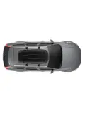 Thule dakkoffer Force M 400 liter Zwart Mat